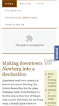Mobile Screenshot of newbergdowntown.org